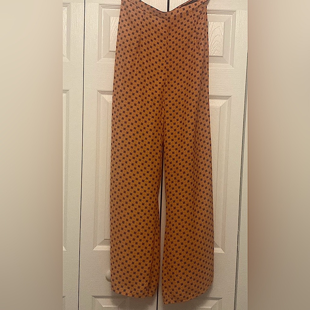 Zara Silk Trousers (M)